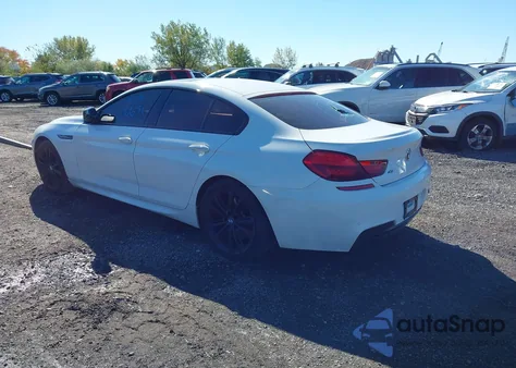 2015 BMW 650I Gran Coupe from USA, damaged, VIN WBA6B2C53FD799164